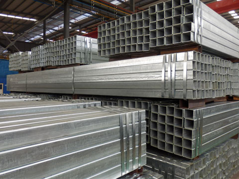 Galvanized Rectangular Tube