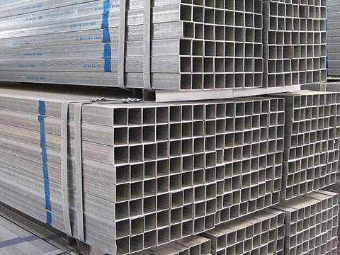 Square Galvanized Steel Tubes