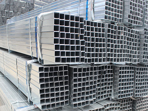 Galvanized Steel Square Tubes