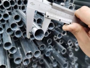 Seamless Galvanized Steel Pipe Quality Inspection