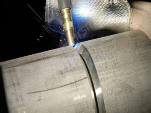 Longitudinal Welded Pipe Cutting