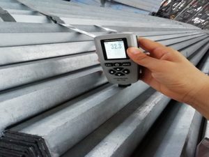 Hot-dip Galvanized Steel Angle Quality Inspection